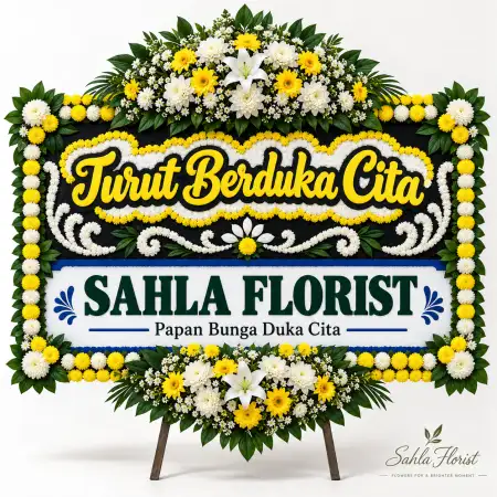 Papan Bunga Duka Kelapa Gading